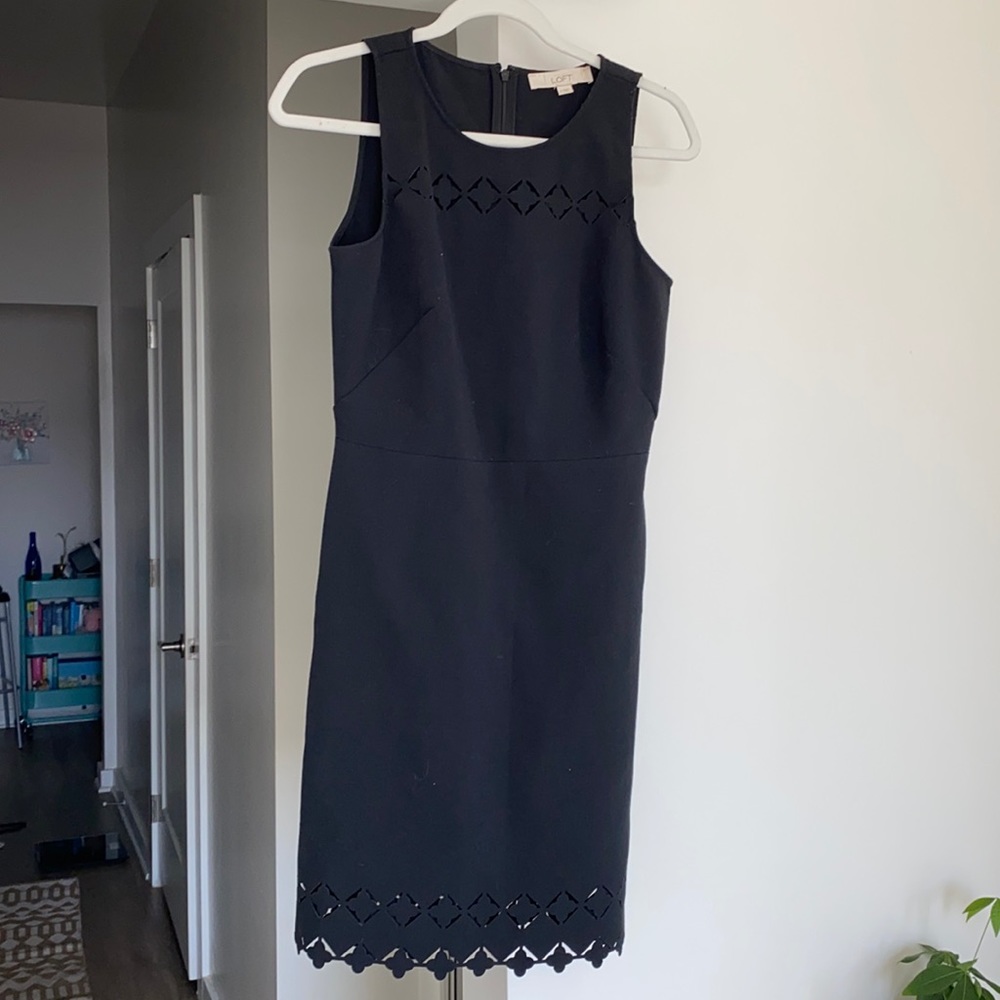 Beautiful black dress with little cut outs